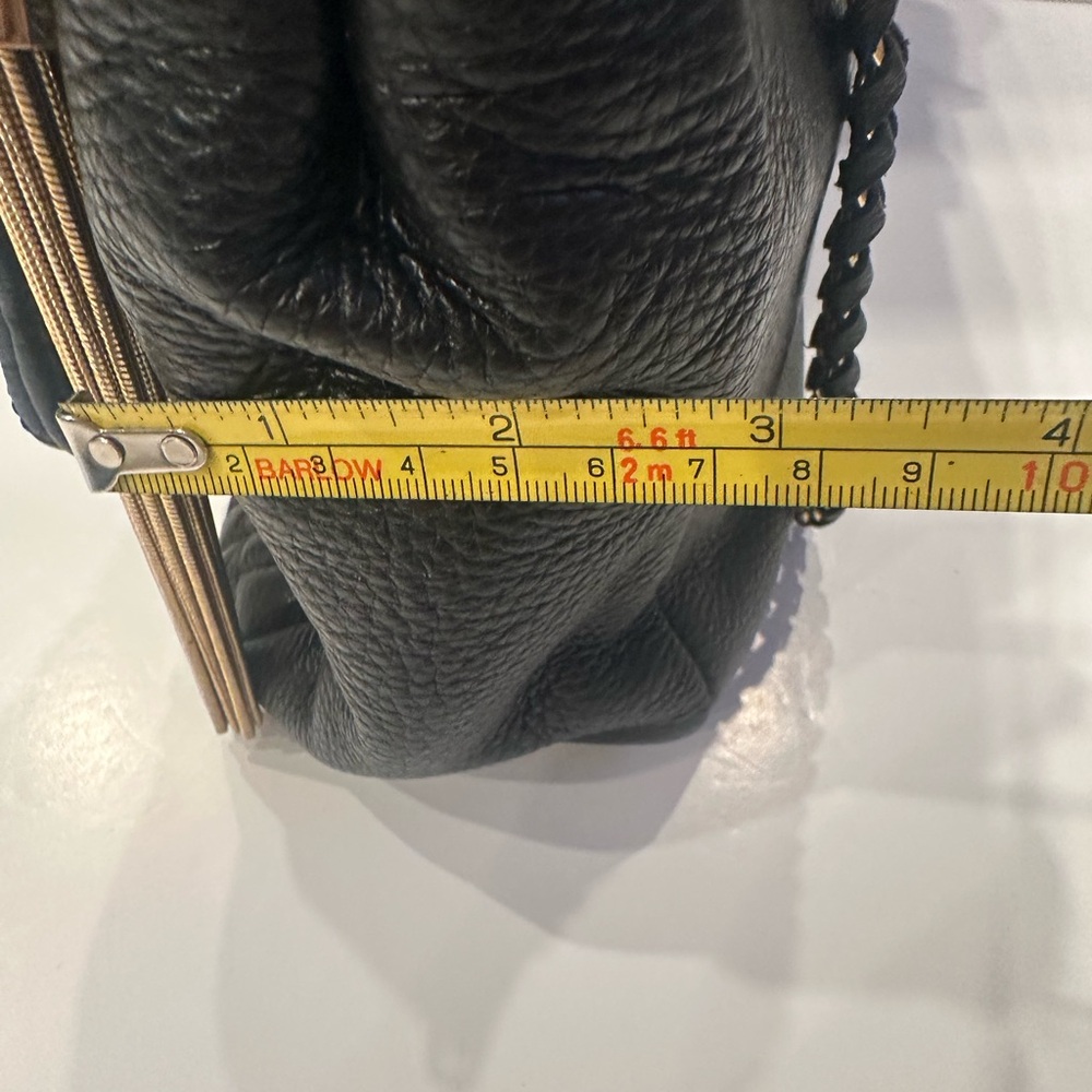 Aimee Kestenberg Black Quilted Leather Shoulder Bag w/ Gold Chain – Like New - Picture 15 of 15